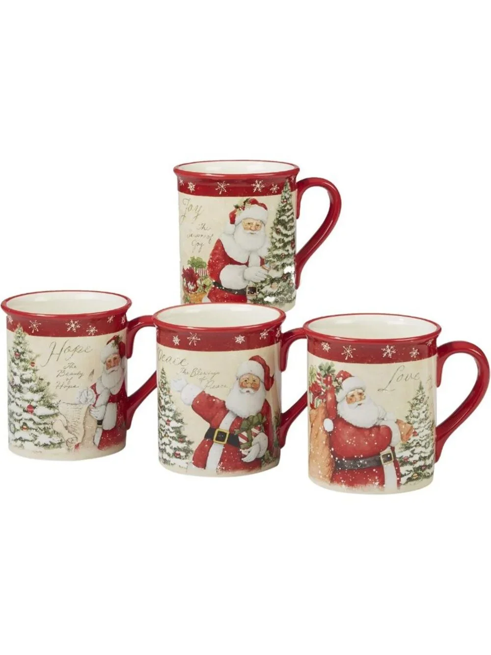 Festive 16-Piece Holiday Dinnerware Set | Colorful Tableware for Celebrations